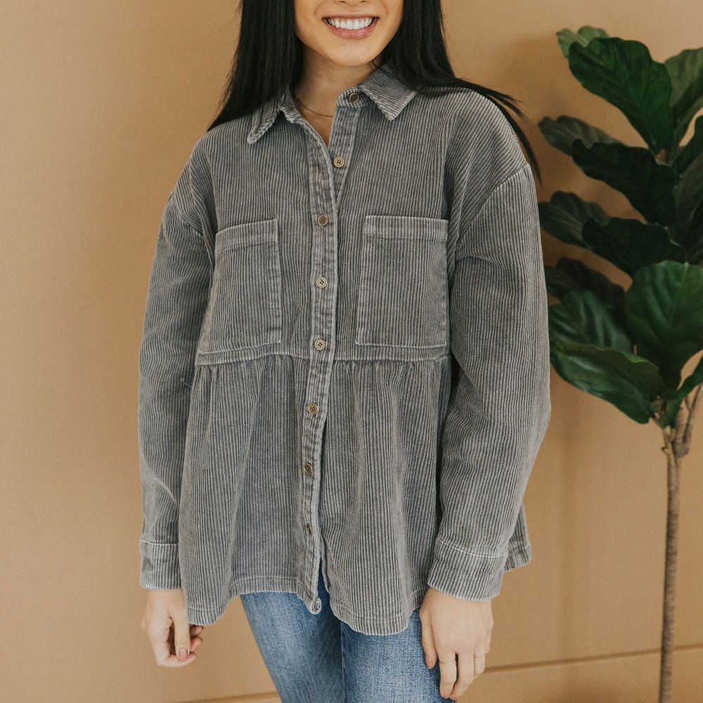 Dream On Corduroy Shirt by ee:some size large